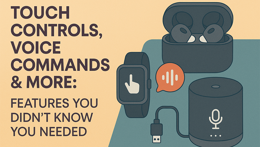 Touch Controls, Voice Commands & More: Features You Didn’t Know You Needed