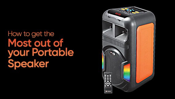How to get the most out of your portable speaker
