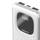BENZ 10000 MAH POWER BANK 5X DEVICES 3 IN 1 CABLE - Audionic