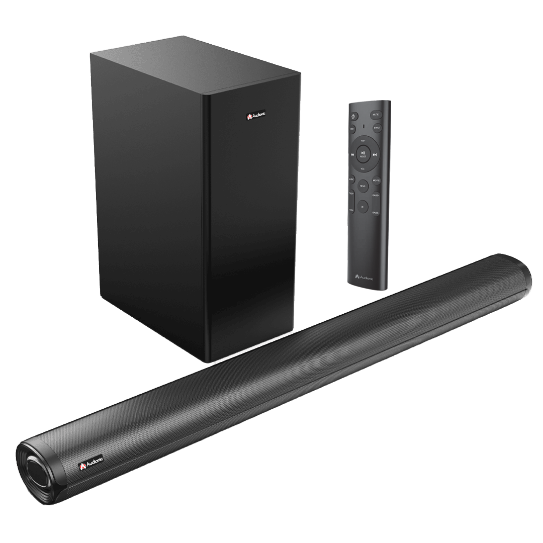 Elite 1200 Sound Bar with Wireless Woofer - Audionic