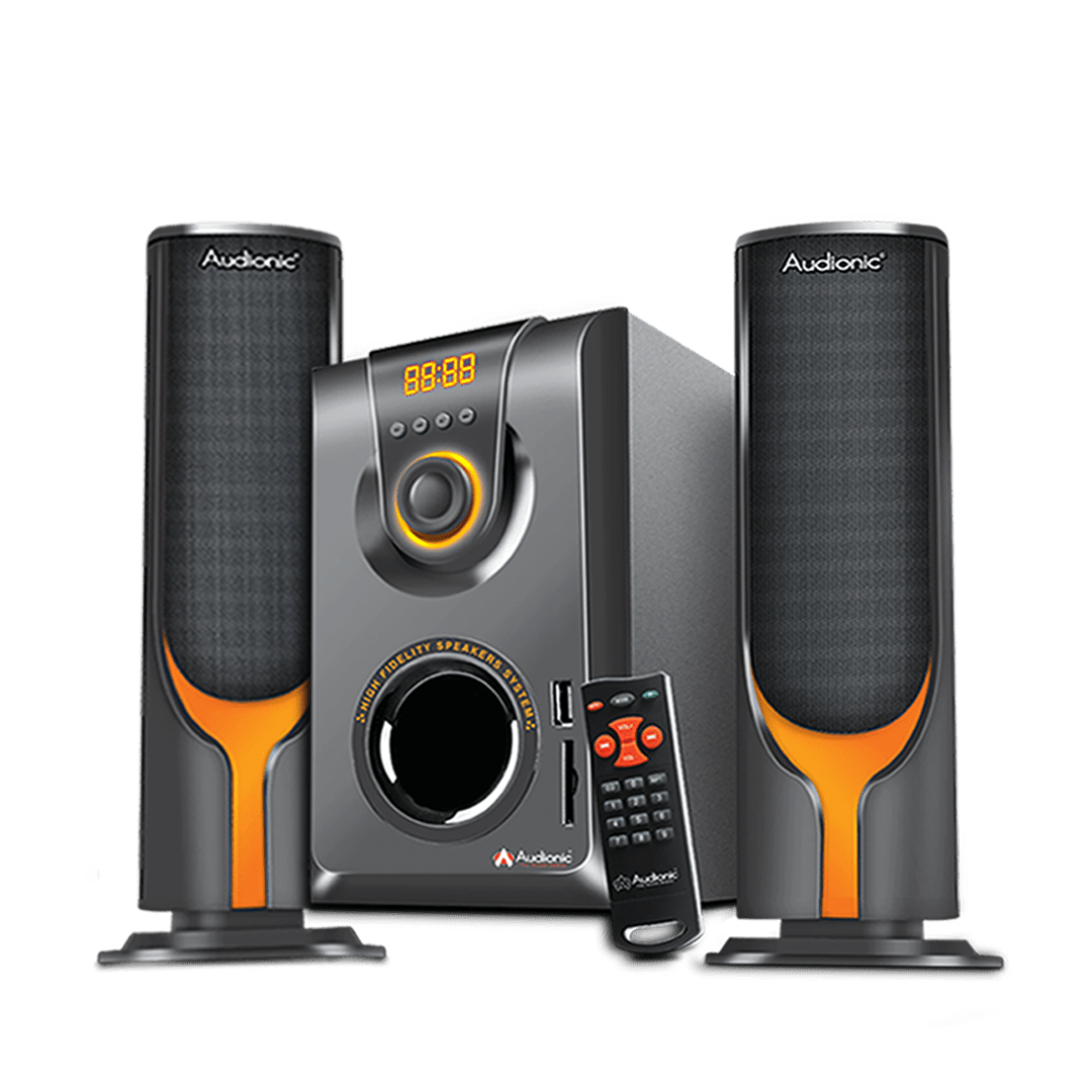 AD-7000 PLUS 2.1 MULTIMEDIA SPEAKER (AC/DC SUPPORTED) - Audionic - The Sound Master