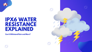 IPX6 Water Resistance Explained: Can It Withstand Rain and More? – Audionic