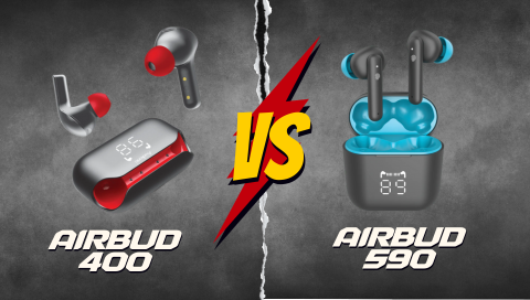 Newly Launched Audionic 590 Airbuds vs. Airbuds 400 – The Ultimate Showdown: Who Takes the Crown and Why?