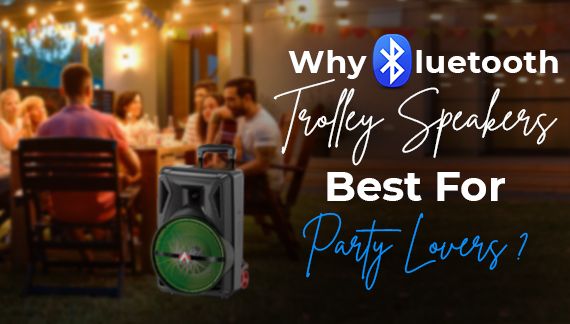 Bluetooth trolley speakers