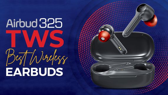 Audionic 325 TWS Best Wireless Earbuds for Music Lovers
