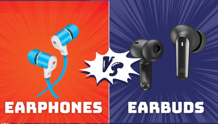 Wireless Earbuds vs. Wired Earphones