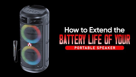 How to Extend the Battery Life of Your Portable Speaker