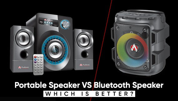 Portable Speaker vs. Bluetooth Speaker: Which is Better