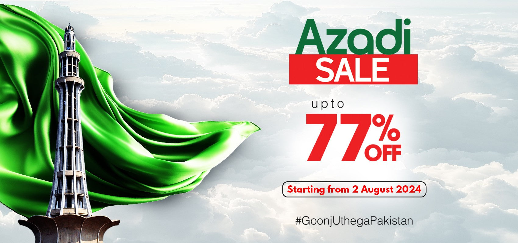 Get Ready for Audionic's Azadi Day Sale: Up to 77% Off on Your Favorite Tech Gear!