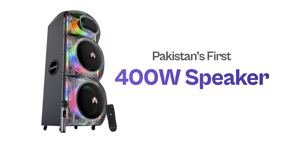 Meet the Audionic Trance T400 – Pakistan's First 400W Speaker!
