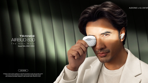 Audionic x Ali Zafar: ANC Earbuds with 55-Hour Battery in Pakistan
