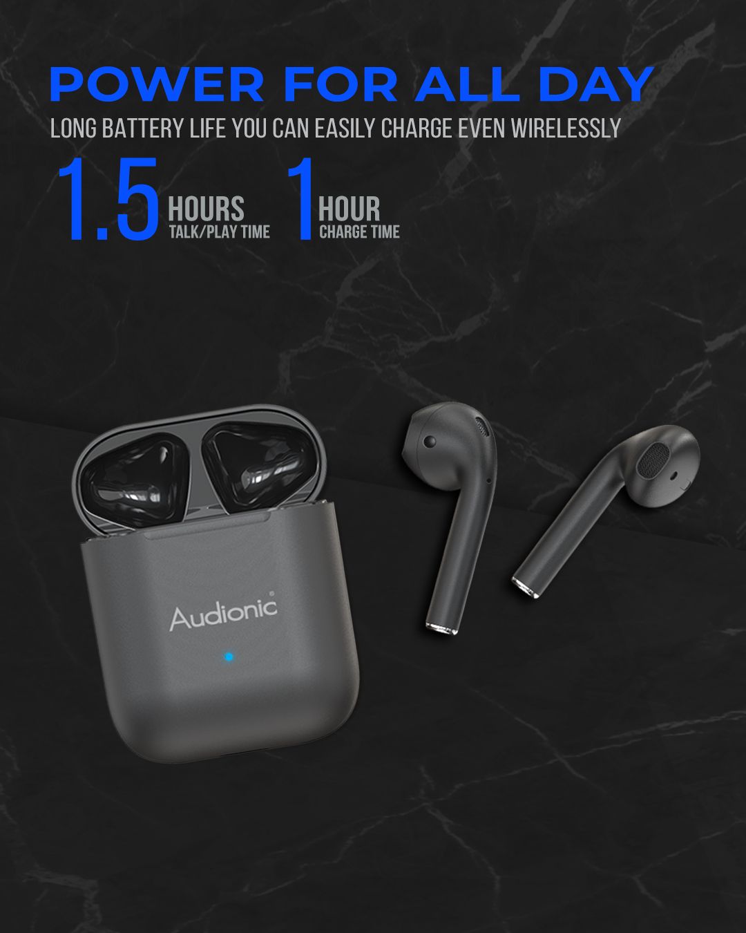 Airbud Two Max Wireless Earbuds Online in Pakistan Audionic