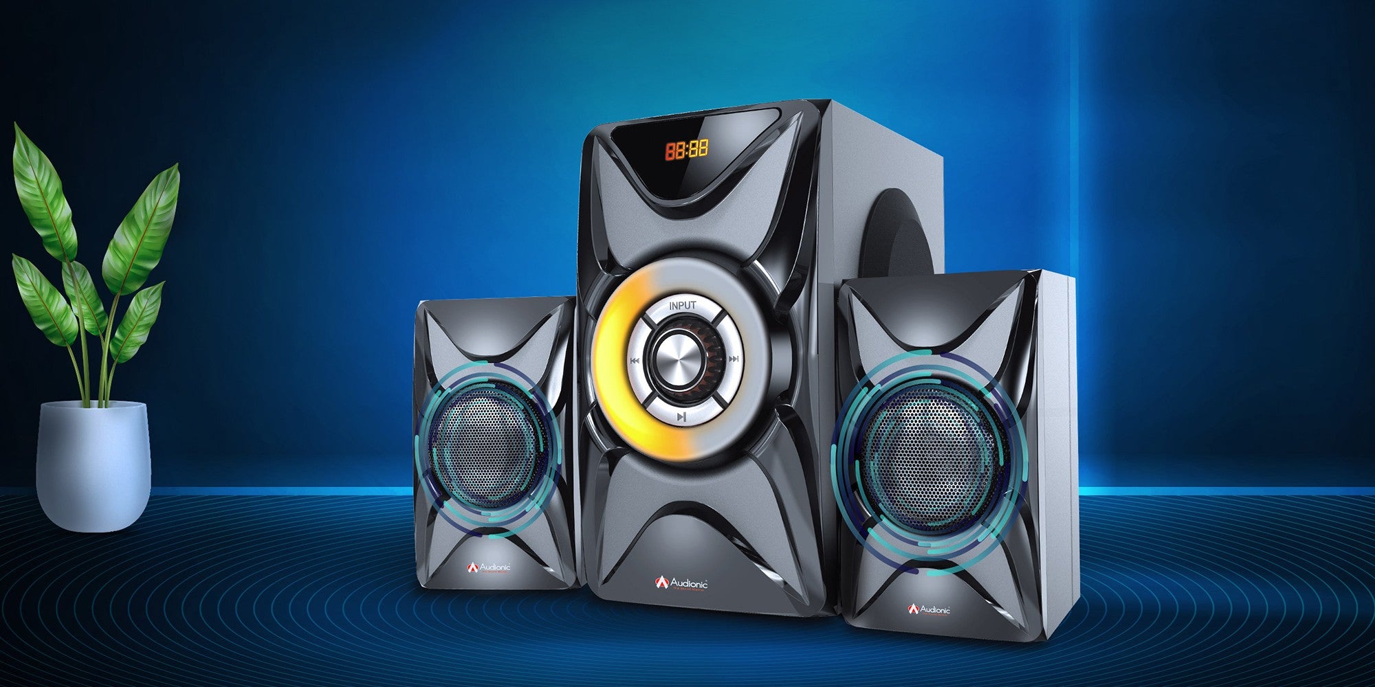 Audionic Vision 15 Plus Speaker – Funco Mart