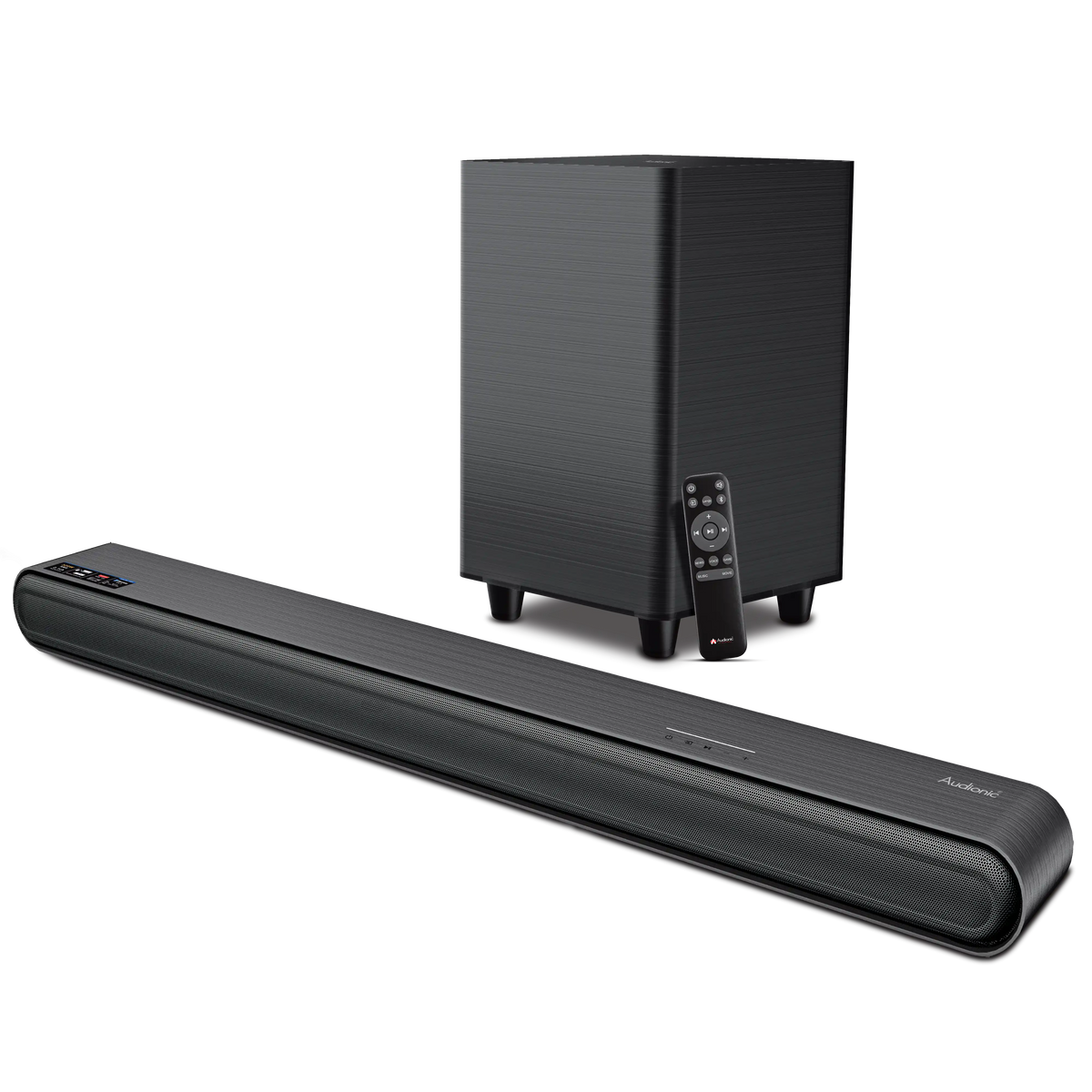Elite 2000 Sound Bar with Wireless Woofer 2.1 Channel - Audionic