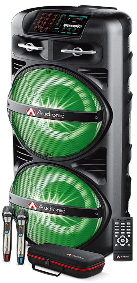 MEHFIL MH-5050 15"x2 TOWER 5TH GENERATION (WITH UHF MIC) - Audionic