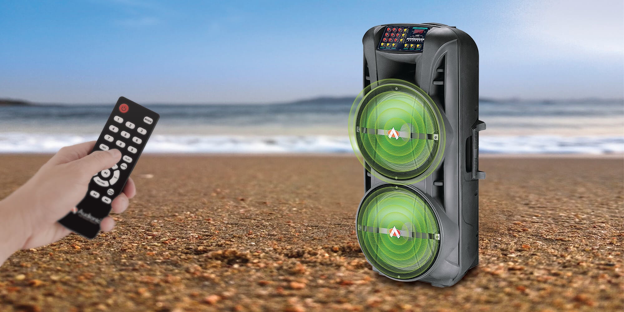 AUDIONIC MEHFIL MH-1212 ADVANCE TROLLEY SPEAKER