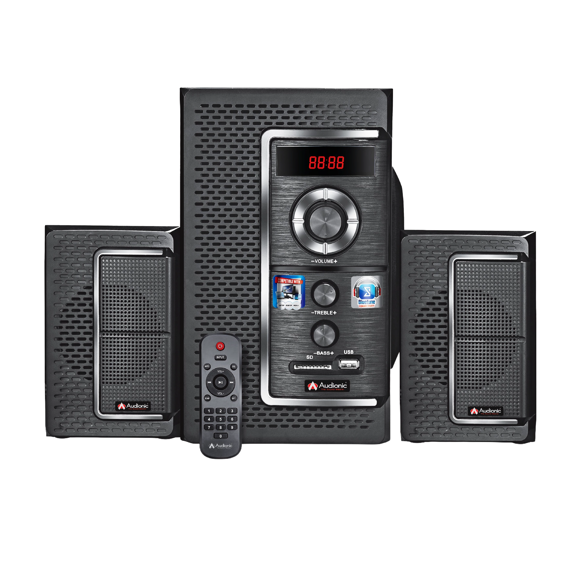 ROAR Pro 2.1 Channel Speaker - Audionic
