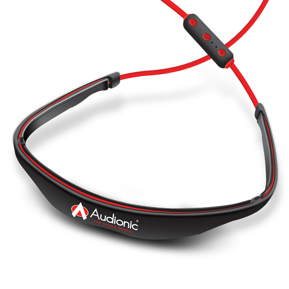 A-400 BLACK (NECKBAND) - Audionic - The Sound Master
