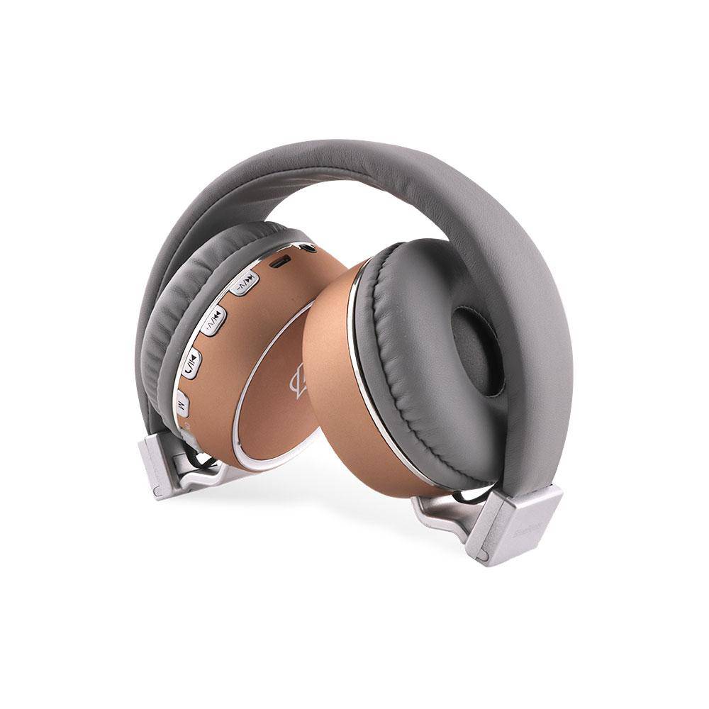 B-999 GOLDEN  (BLUETOOTH HEADPHONE) - Audionic - The Sound Master