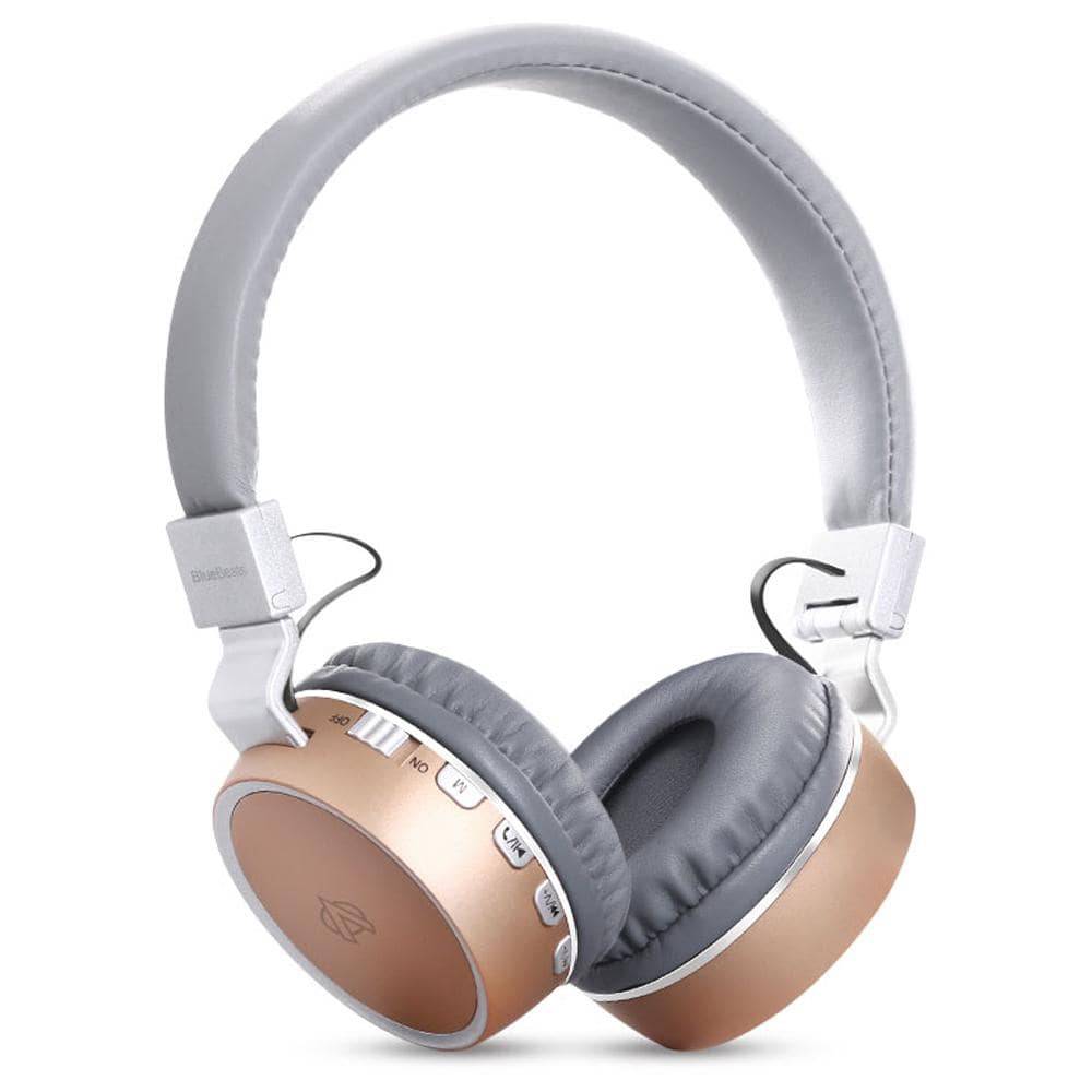 B-999 GOLDEN  (BLUETOOTH HEADPHONE) - Audionic - The Sound Master