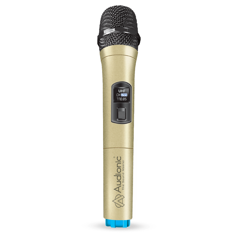Professional Wireless Mic 268.85 MHZ - Audionic - The Sound Master